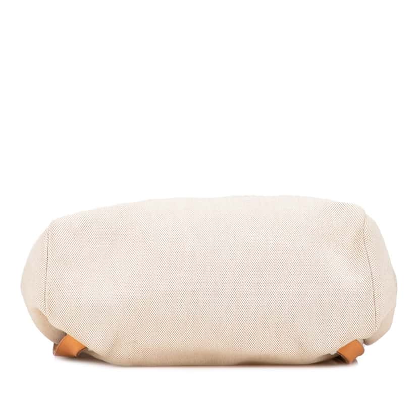 Hermès Toile Herbag Backpack PM Brown Canvas Good condition - Inside View