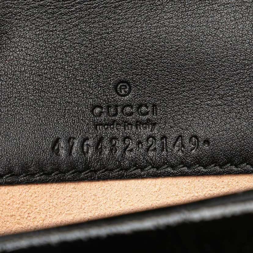 Gucci Super Mini GG Velvet Dionysus Crossbody Red Velvet Good condition - Box View