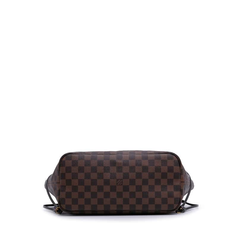 Louis Vuitton Damier Ebene Neverfull MM Brown Canvas Good condition - Inside View