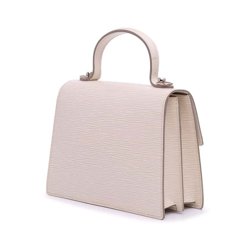 Louis Vuitton Epi Sevigne Satchel Brown Leather Good condition - Back View