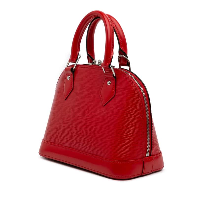 Louis Vuitton Epi Alma BB Red Leather Good condition - Back View