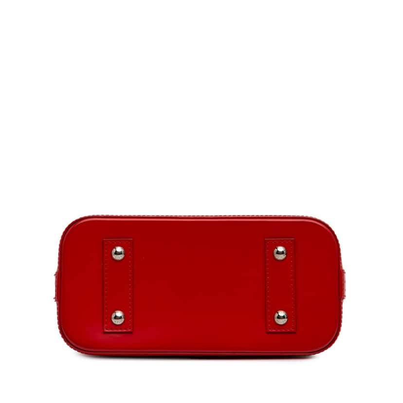 Louis Vuitton Epi Alma BB Red Leather Good condition - Inside View