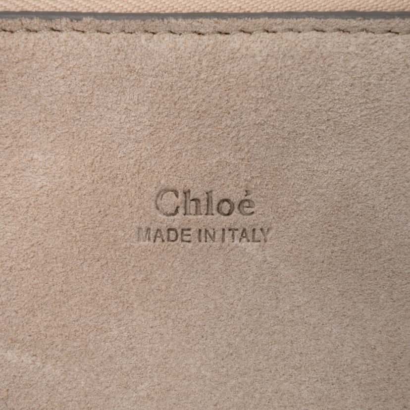 Chloé Medium Calfskin and Suede Faye Crossbody Red Leather Good condition - Box View