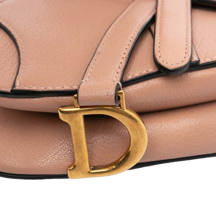 Dior Micro Goatskin Saddle Brown Leather Good condition - Box View