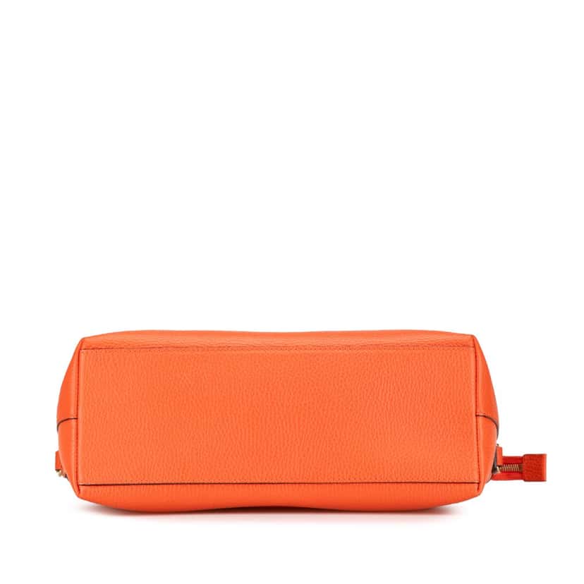 Gucci Leather Charmy Satchel Orange Leather Good condition - Inside View