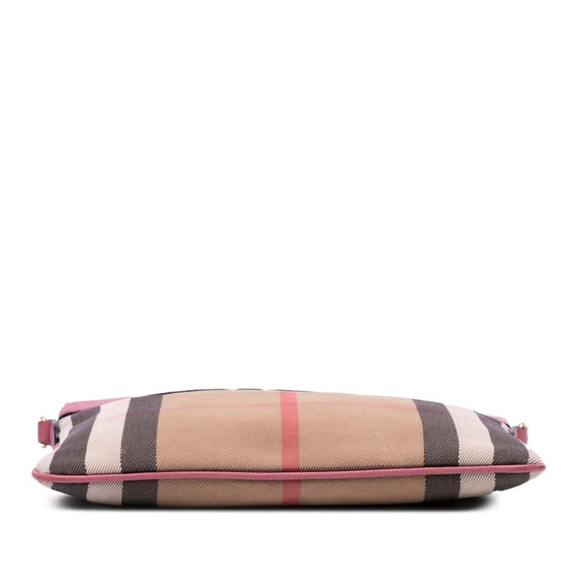 Burberry House Check Canvas Derby Peyton Crossbody Brown Canvas Good condition - Inside View