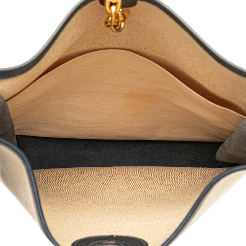 Hermès Toile H and Barenia Vespa PM Brown Canvas Good condition - Model View