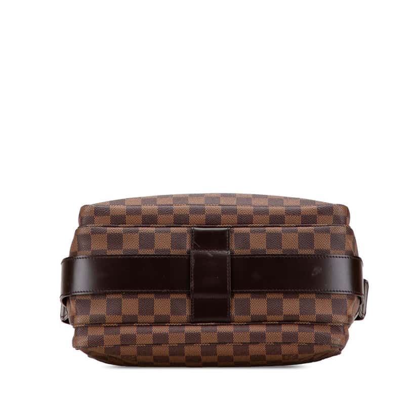 Louis Vuitton Damier Ebene Naviglio Brown Canvas Good condition - Inside View