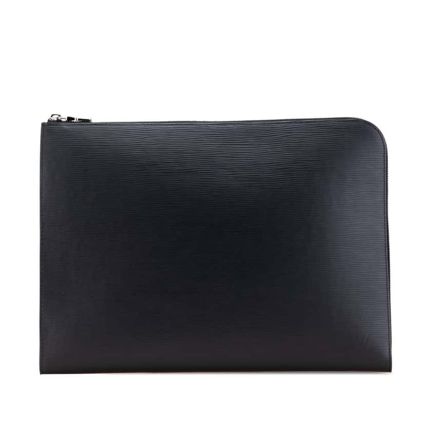 Louis Vuitton Epi Pochette Jour GM Black Leather Good condition - Front View
