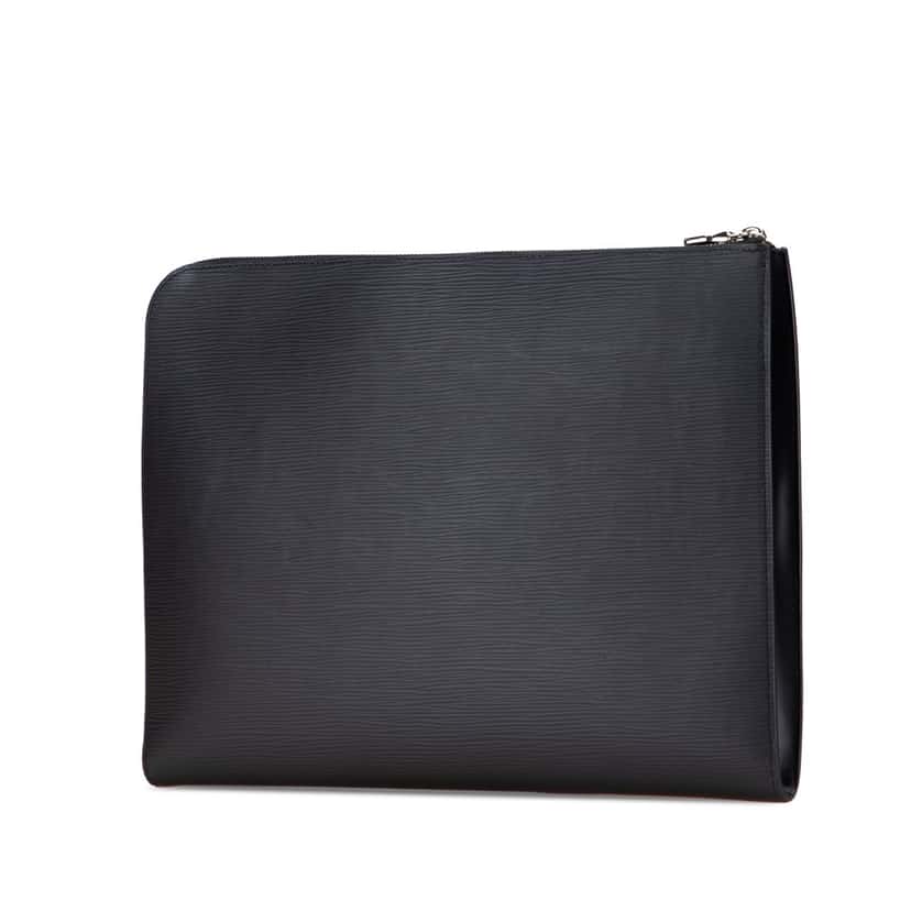 Louis Vuitton Epi Pochette Jour GM Black Leather Good condition - Back View