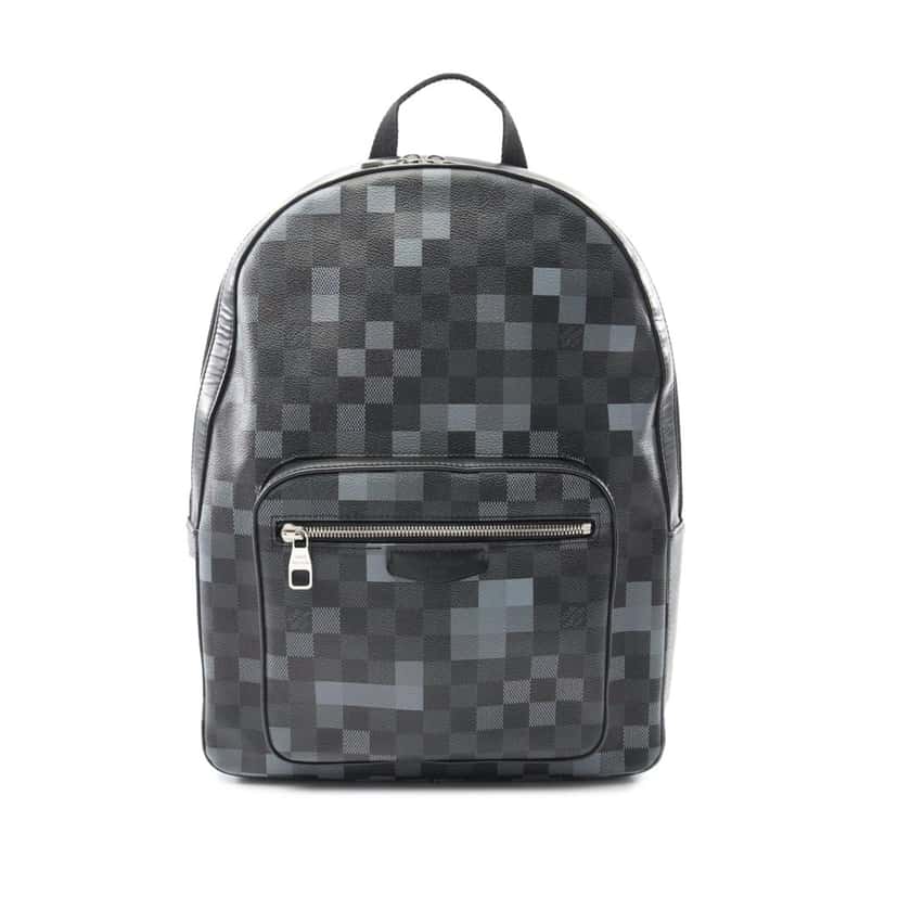 Louis Vuitton Damier Graphite Pixel Josh Black Canvas Good condition - Front View