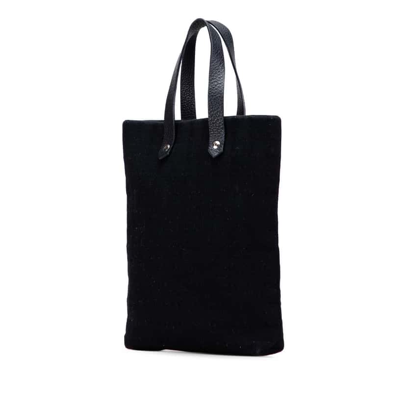 Hermès Wool Ahmedabad PM Black Wool Good condition - Back View