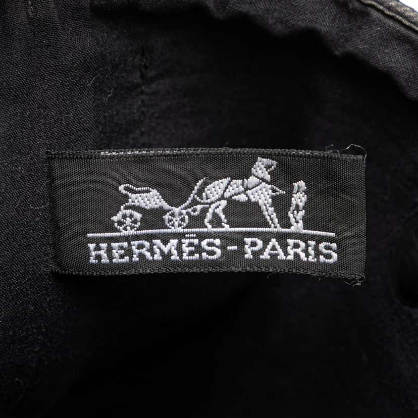 Hermès Wool Ahmedabad PM Black Wool Good condition - Box View