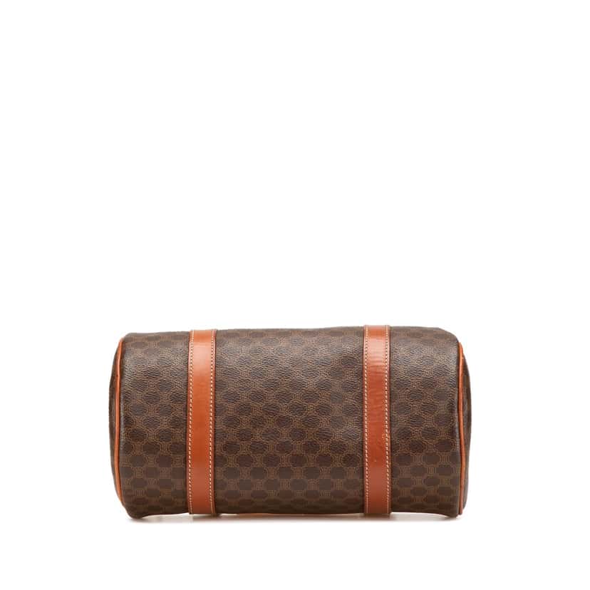 Celine Macadam Coated Canvas Shoulder Bag Brown Canvas Good condition - Inside View