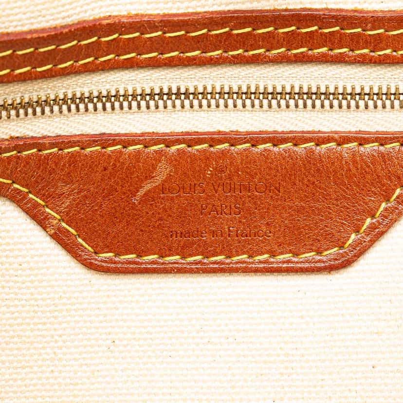 Louis Vuitton Limited Edition Monogram Tisse Rayures PM Brown Canvas Good condition - Box View