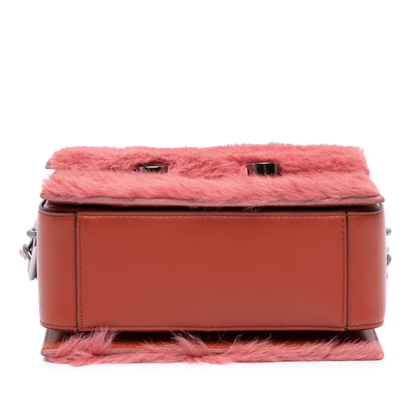 Marni Shearling Chain Crossbody Pink Very good condition - Inside View