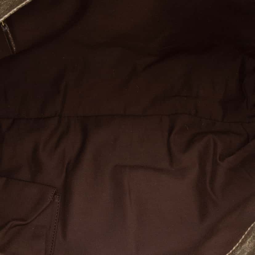 Gucci GG Canvas Abbey D Ring Tote Brown Canvas Fair condition - Model View