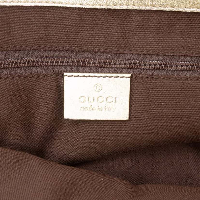 Gucci GG Canvas Abbey D Ring Tote Brown Canvas Fair condition - Box View