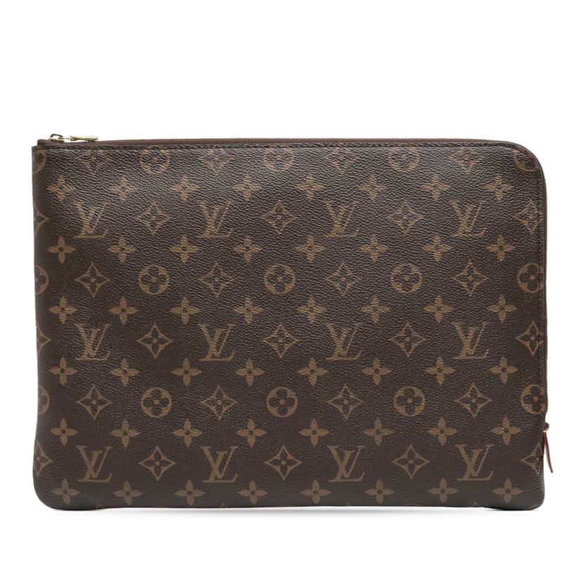 Louis Vuitton Monogram Etui Voyage MM Brown Canvas Good condition - Front View
