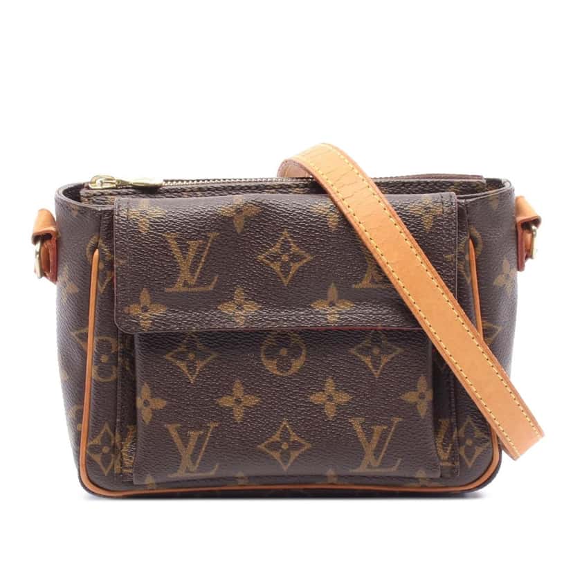 Louis Vuitton Monogram Viva Cite PM Brown Canvas Good condition - Front View