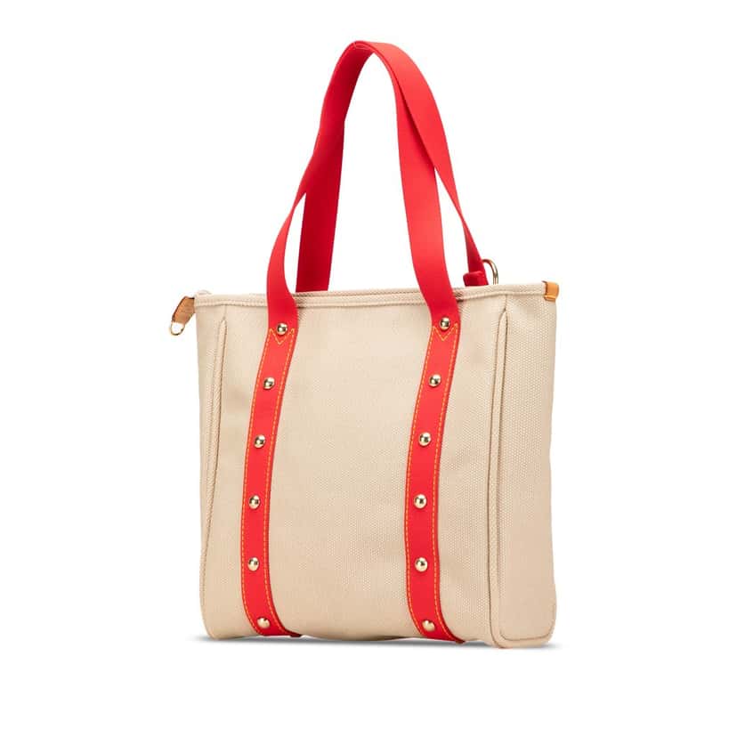 Louis Vuitton Antigua Cabas MM Brown Canvas Good condition - Back View