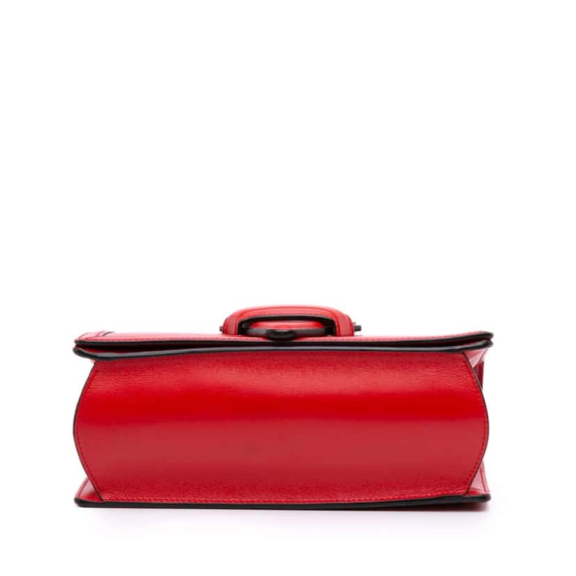 Loewe Medium Leather Barcelona Crossbody Red Leather Good condition - Inside View