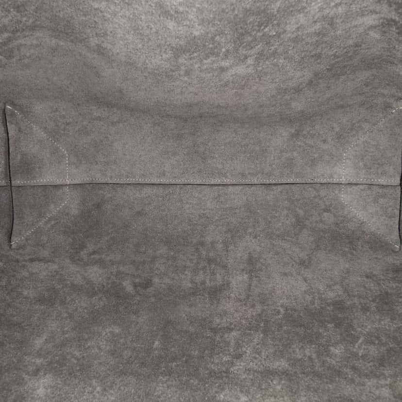 Hermès Taurillon Clemence Cabasellier 46 Grey Leather Good condition - Model View