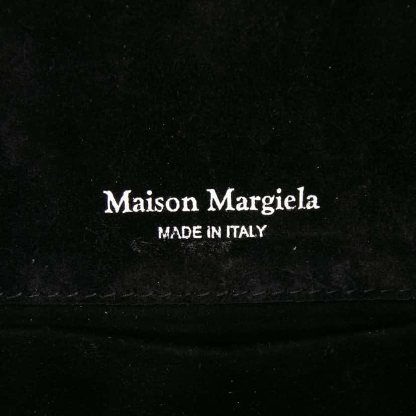 Maison Margiela Small Leather Snatched Classique Bag Black Leather Good condition - Box View