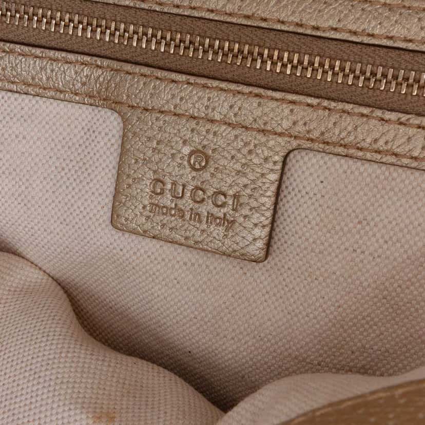 Gucci Medium GG Canvas Bree Satchel Brown Canvas Good condition - Box View