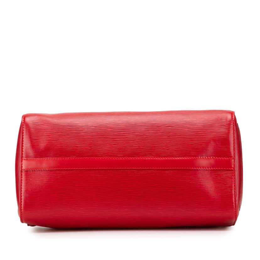 Louis Vuitton Epi Speedy 40 Red Leather Good condition - Inside View