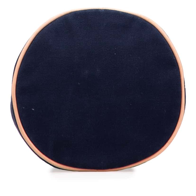 Hermès Toile Polochon Mimile Blue Canvas Good condition - Inside View