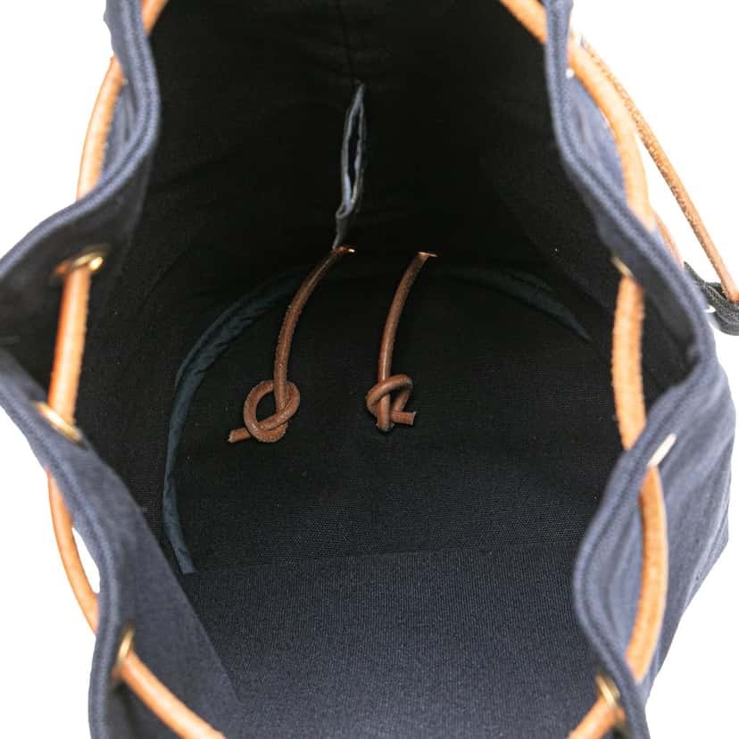 Hermès Toile Polochon Mimile Blue Canvas Good condition - Model View