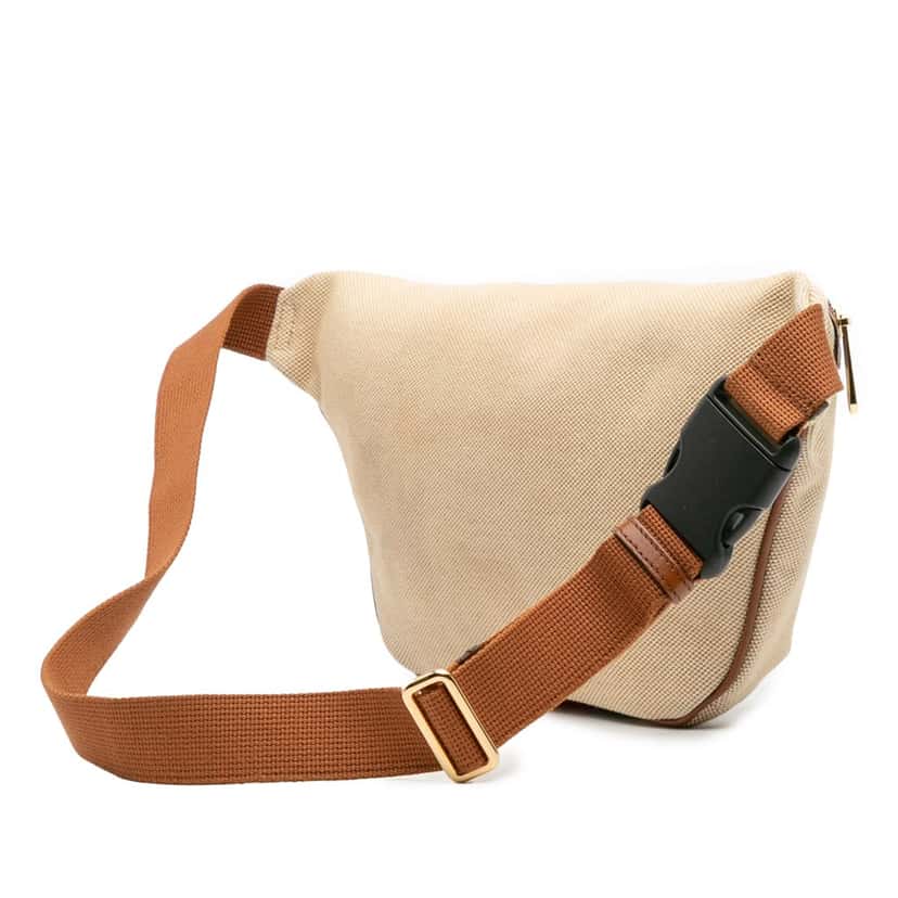 Gucci Canvas Web Belt Bag Brown Canvas Good condition - Back View