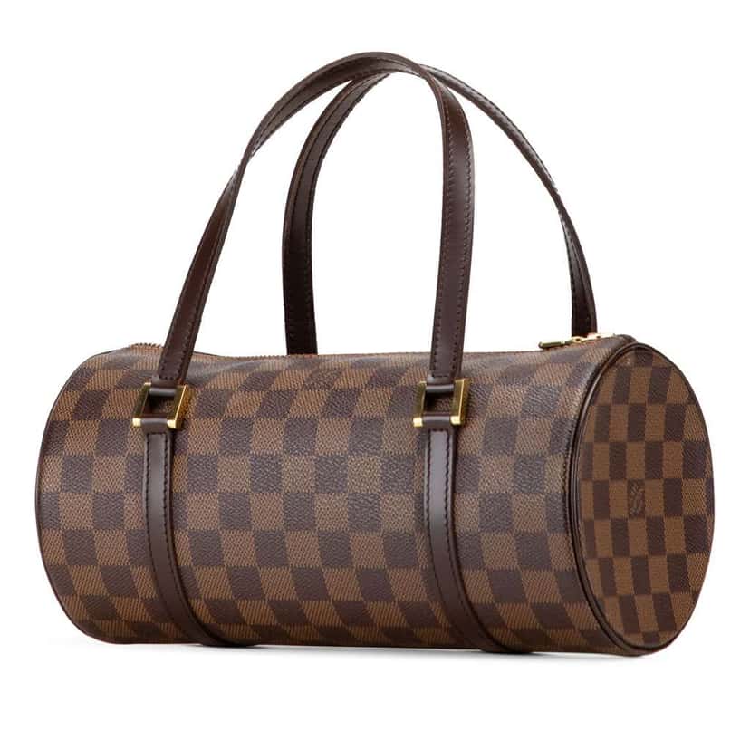 Louis Vuitton Damier Ebene Papillon 26 Brown Canvas Good condition - Back View