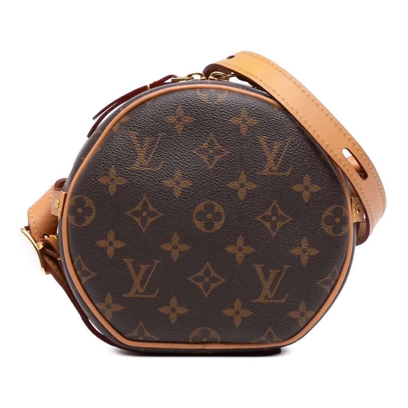 Louis Vuitton Monogram Boite Chapeau Souple PM Brown Canvas Good condition - Front View