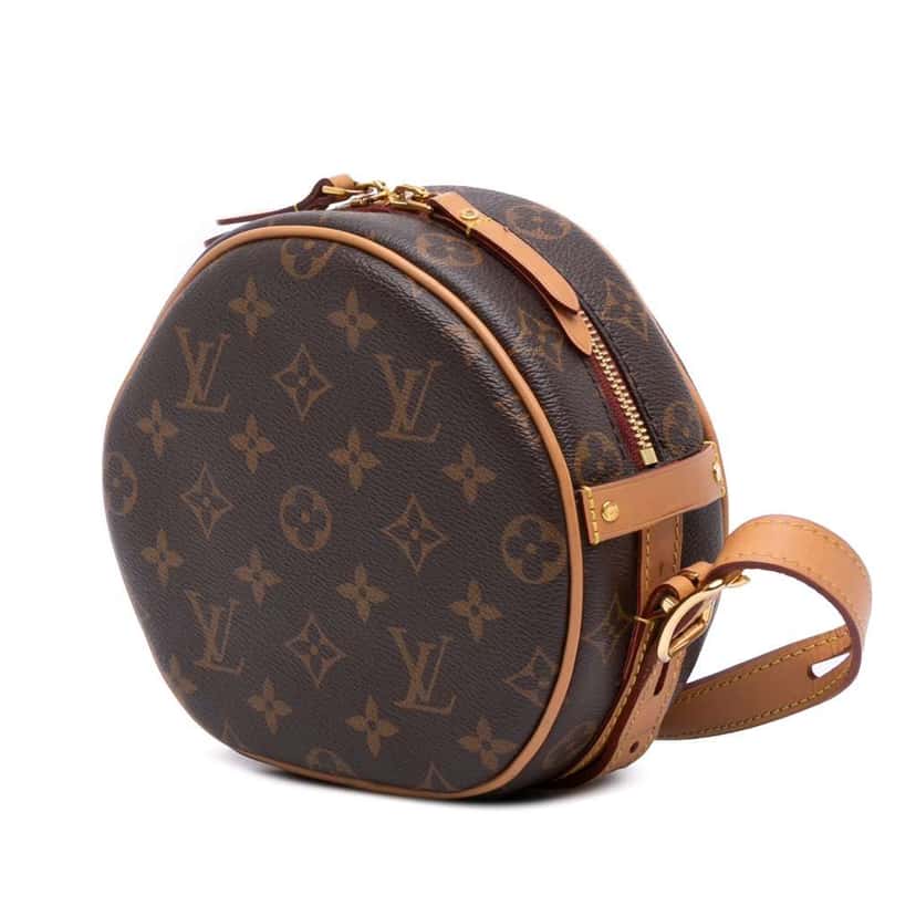 Louis Vuitton Monogram Boite Chapeau Souple PM Brown Canvas Good condition - Back View