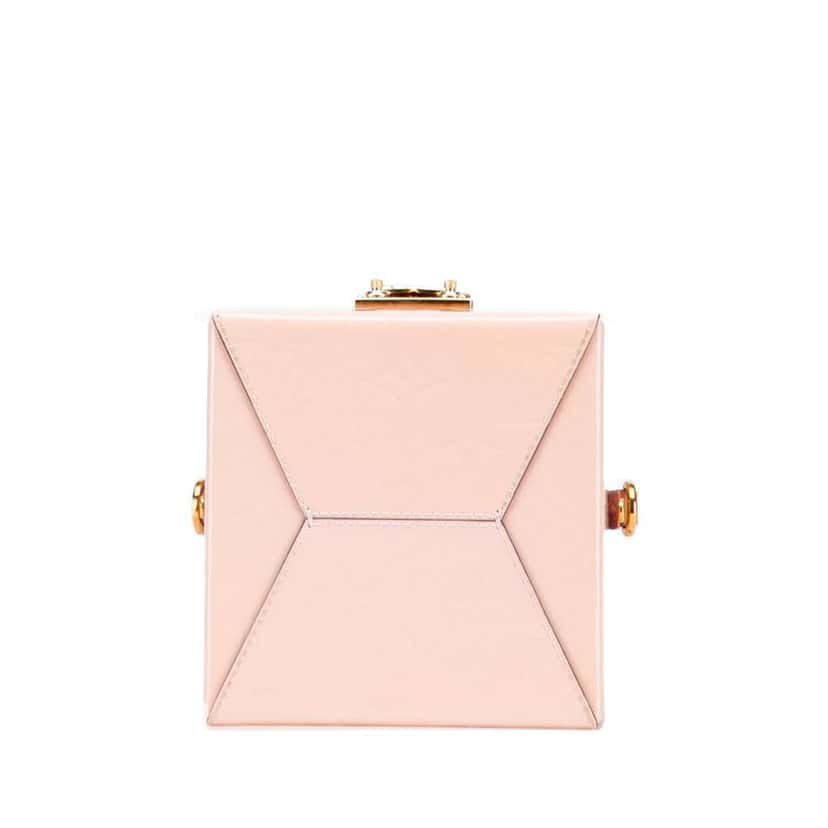 Louis Vuitton Monogram Vernis Bleecker Box Vanity Bag Pink Leather Good condition - Inside View