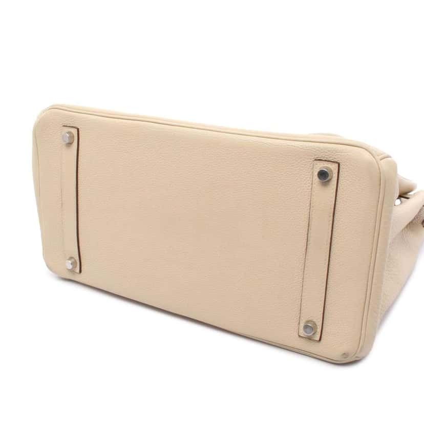 Hermès Clemence Birkin Retourne 35 Brown Leather Good condition - Inside View