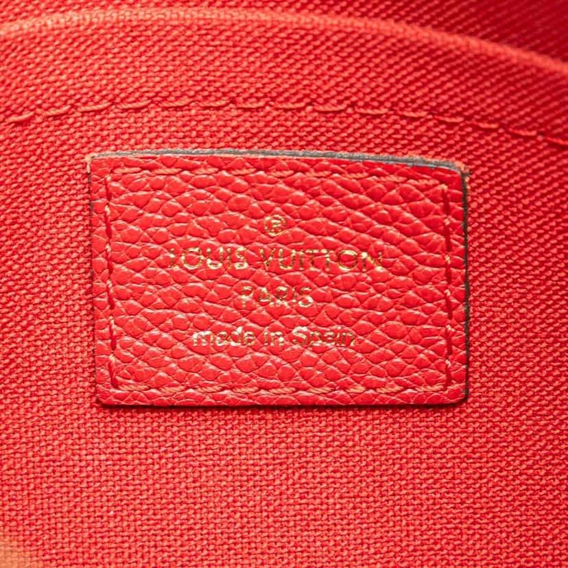 Louis Vuitton Monogram Pallas Clutch Brown Canvas Good condition - Box View