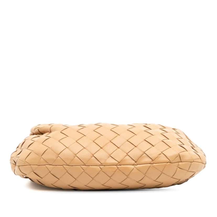 Bottega Veneta Mini Nappa Intrecciato Jodie Brown Leather Good condition - Inside View