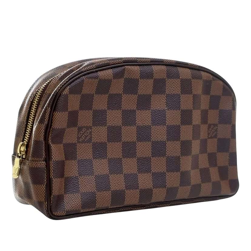 Louis Vuitton Damier Ebene Trousse Toilette 25 Brown Canvas Good condition - Inside View