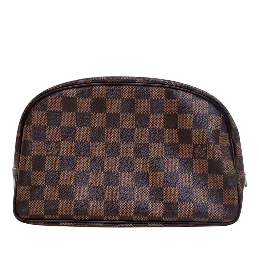 Louis Vuitton Damier Ebene Trousse Toilette 25 Brown Canvas Good condition - Model View