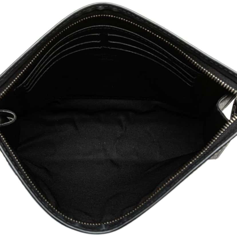Louis Vuitton Monogram Eclipse Reverse Pochette Voyage MM Grey Canvas Good condition - Model View