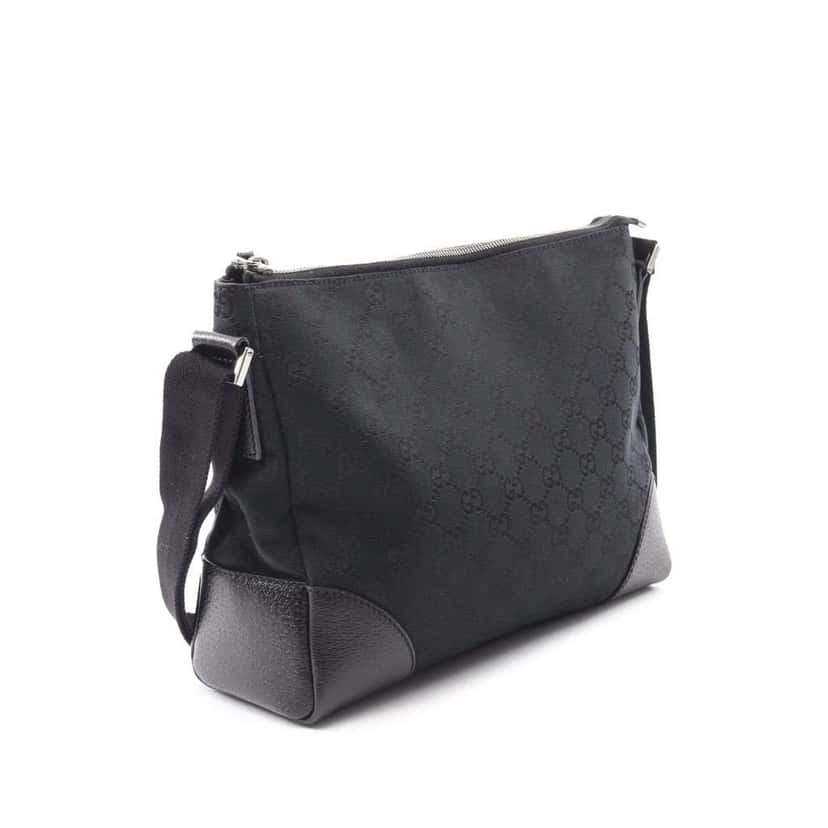 Gucci GG Canvas Crossbody Black Canvas Good condition - Back View