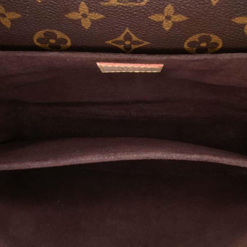 Louis Vuitton Monogram Pochette Metis Brown Canvas Good condition - Model View