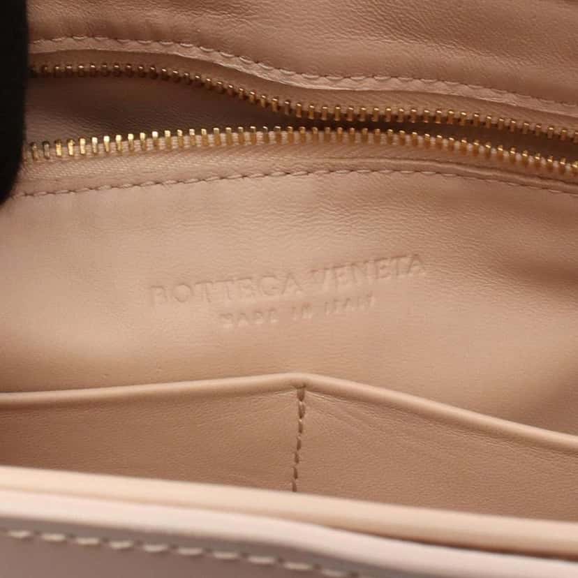 Bottega Veneta Nappa Marie Shoulder Bag Pink Leather Good condition - Model View