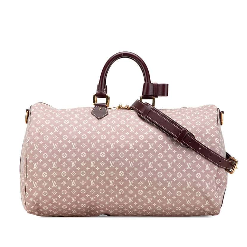 Louis Vuitton Monogram Idylle Speedy Voyage Brown Canvas Good condition - Front View