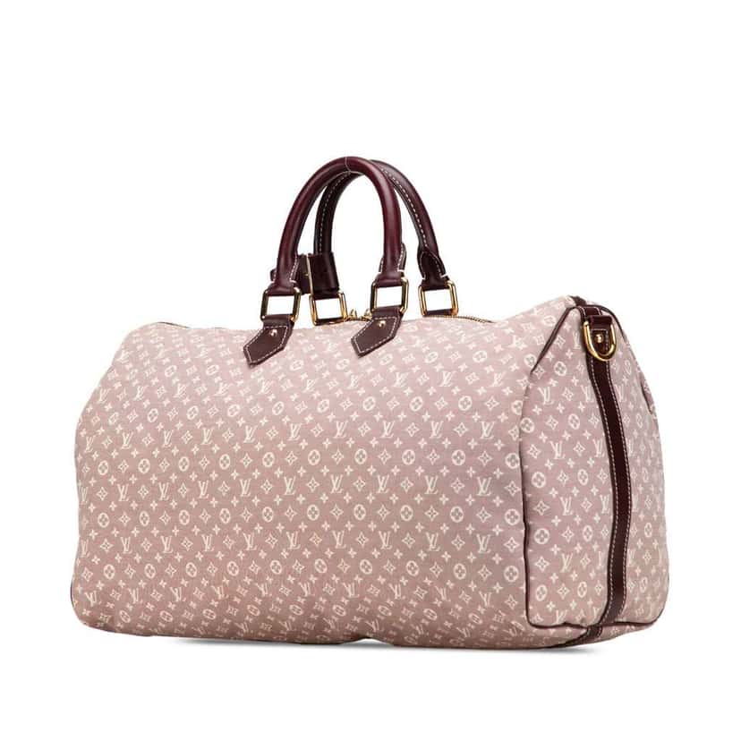 Louis Vuitton Monogram Idylle Speedy Voyage Brown Canvas Good condition - Back View