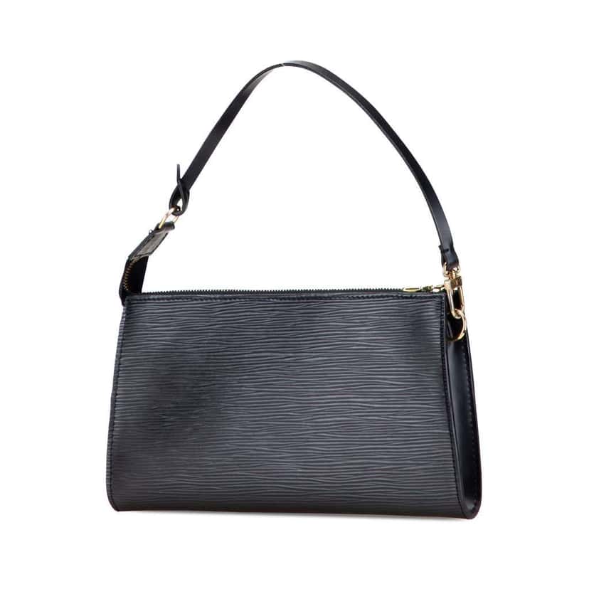 Louis Vuitton Epi Pochette Accessoires Black Leather Good condition - Back View
