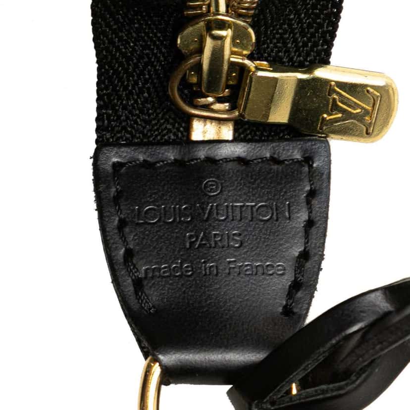 Louis Vuitton Epi Pochette Accessoires Black Leather Good condition - Box View